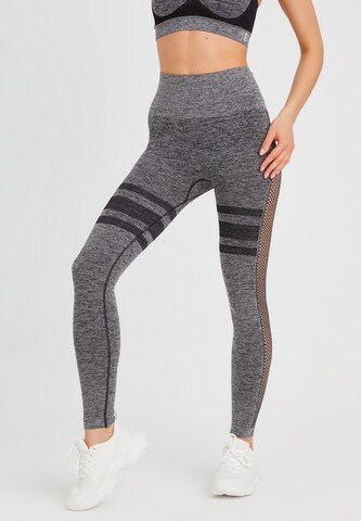 Leif Nelson Skinny Leggings in Schwarz