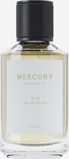 sober Eau de Parfum 'Mercury No. 80 ' in schwarz / transparent / weiß, Produktansicht