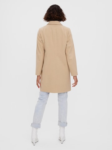 VERO MODA Between-Seasons Coat 'Bonus' in Brown