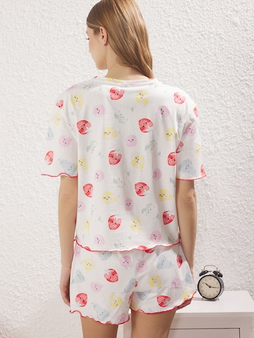 Trendyol - Calções de pijama em branco