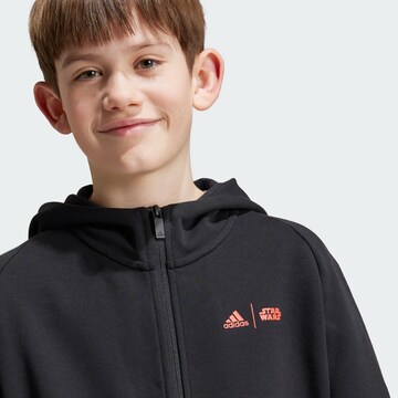 ADIDAS SPORTSWEAR Athletic Sweatshirt 'Star Wars Z.N.E.' in Black