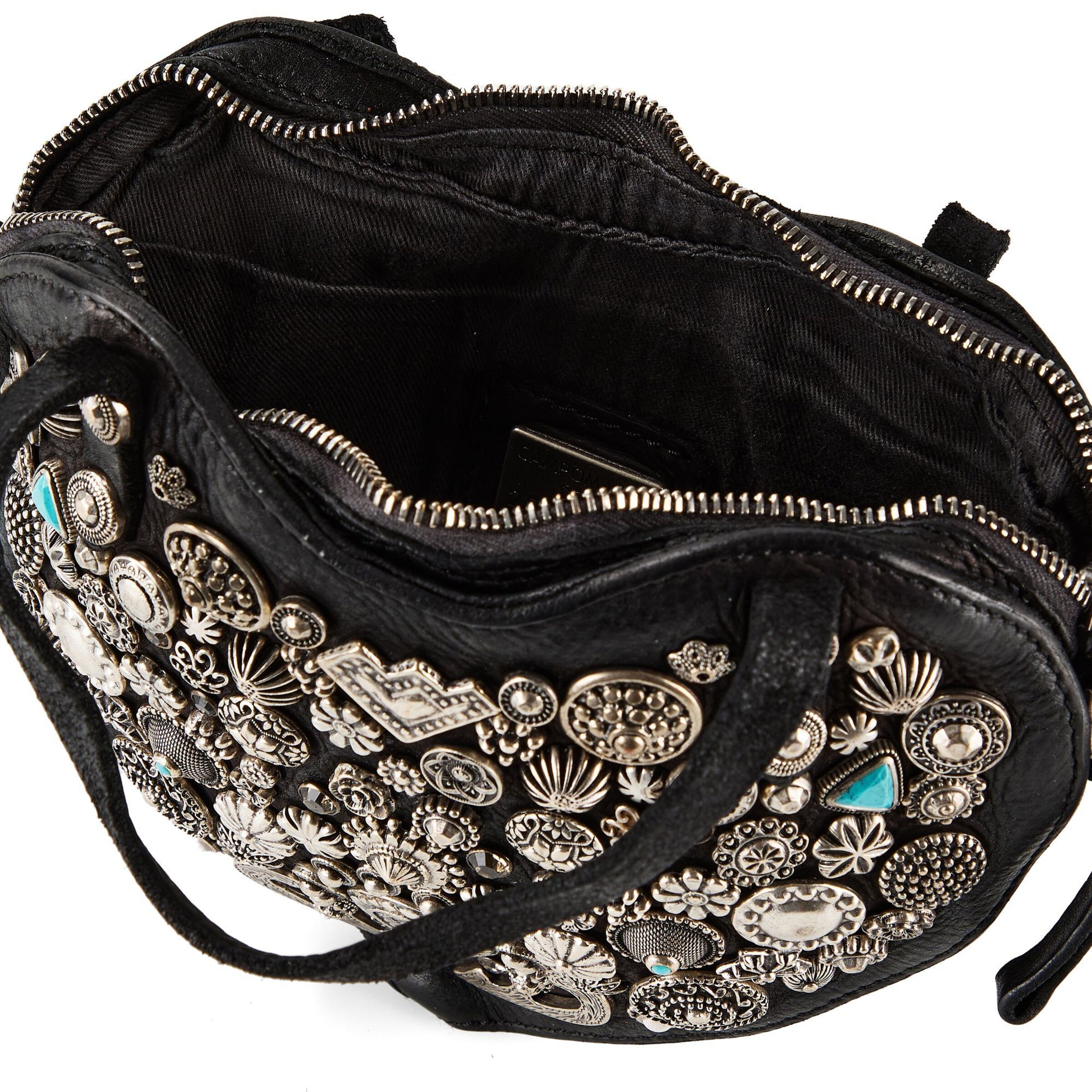 Borsa a mano 'Valentina' di Campomaggi in nero