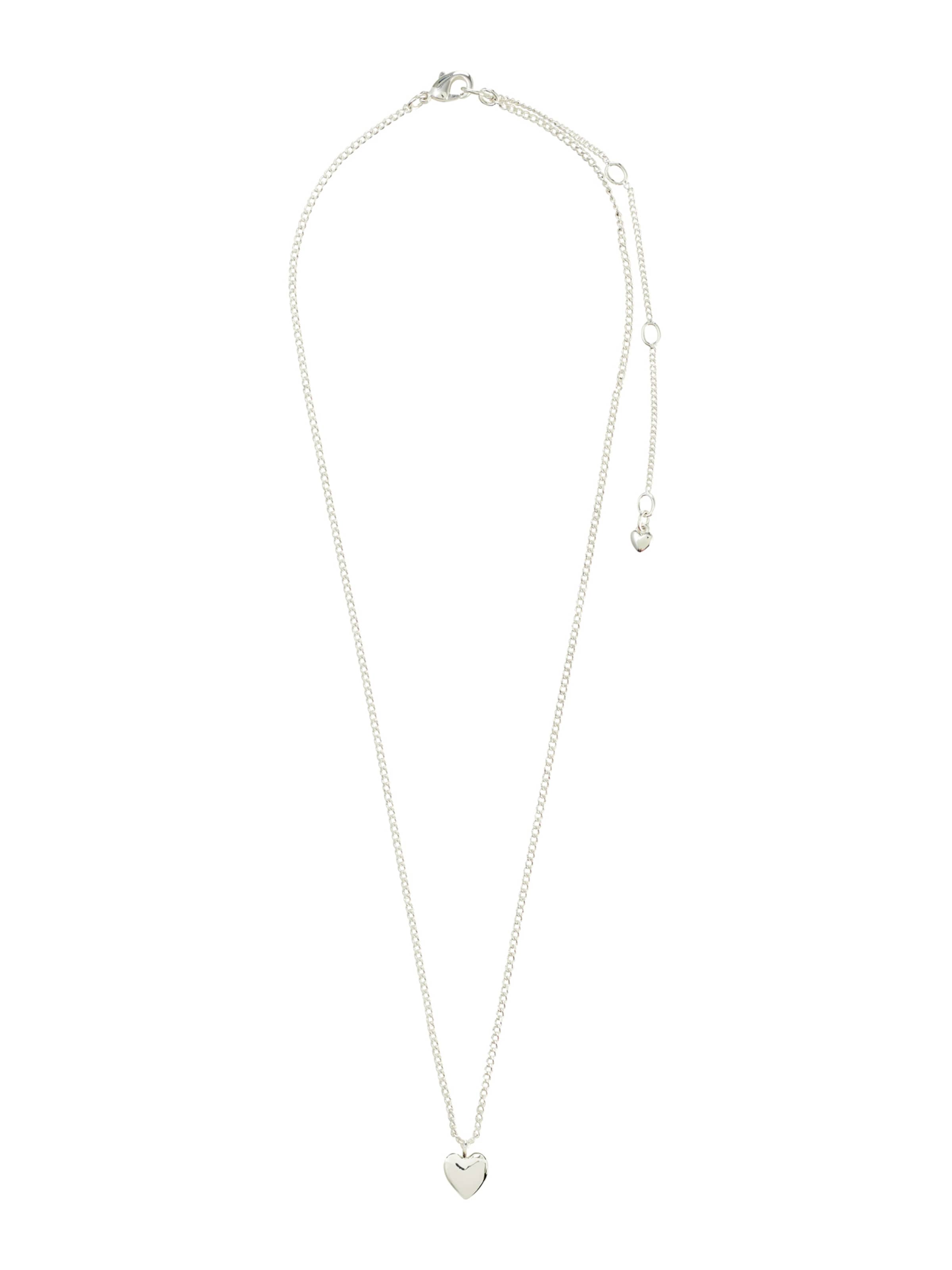 Pilgrim Necklace 'Alaia' in Silver: front
