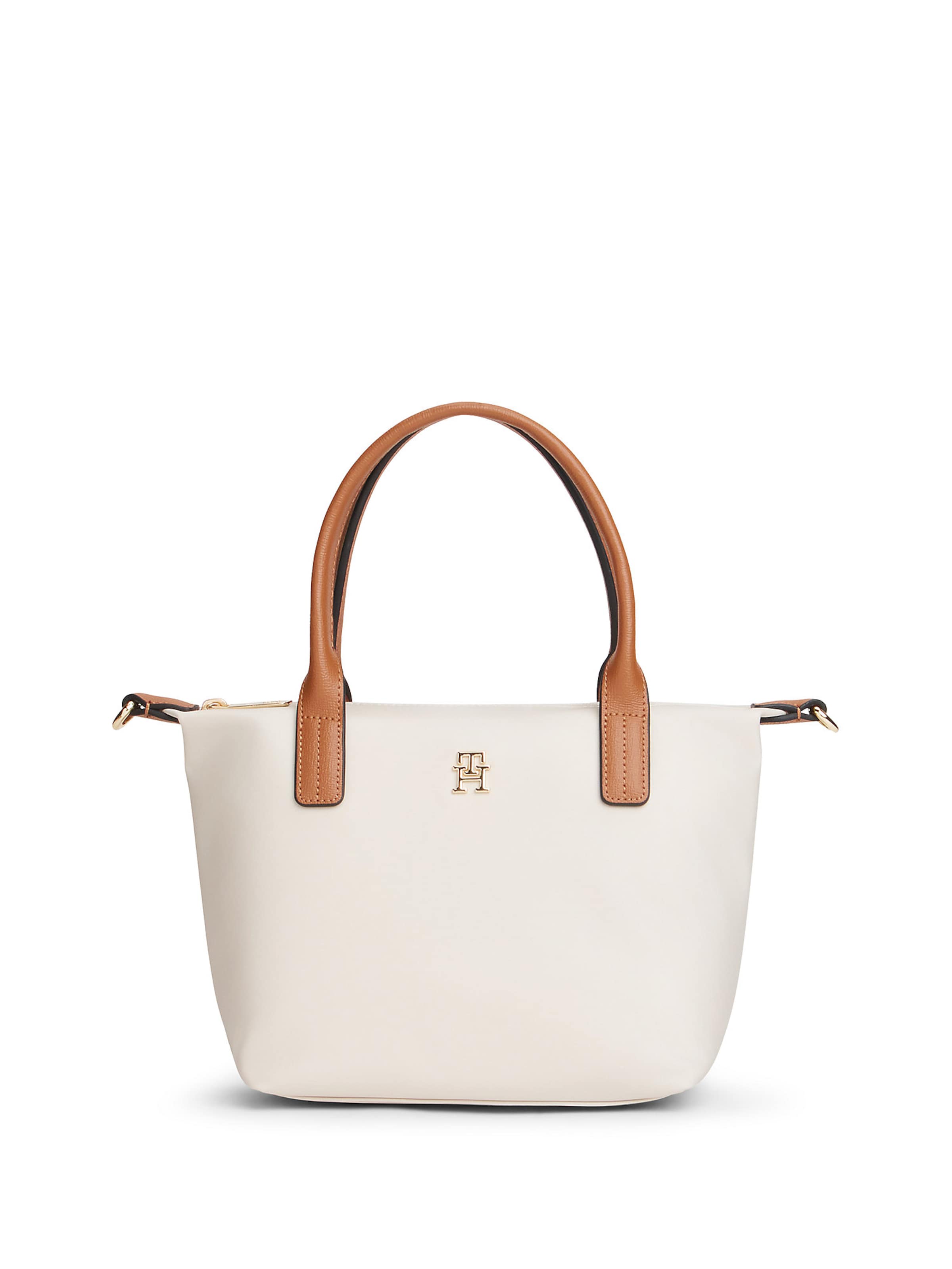 TOMMY HILFIGER Handtasche 'Popette' in Beige: Vorderseite