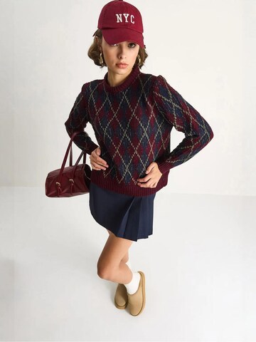Bianco Lucci - Pullover 'Pullover' em mistura de cores