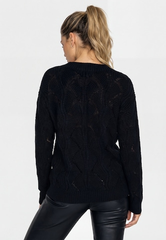 Pull-over 'Fashion Look' MAIRE en noir