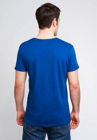 LOGOSHIRT Shirt 'Krümelmonster' in Blauw