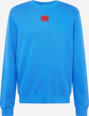 HUGO Red Sweatshirt 'Diragol' in Blue: front