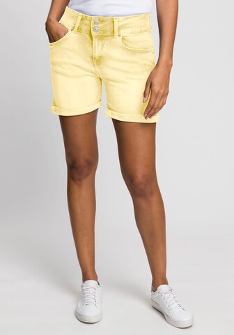 LTB Slim fit Pants in Yellow: front