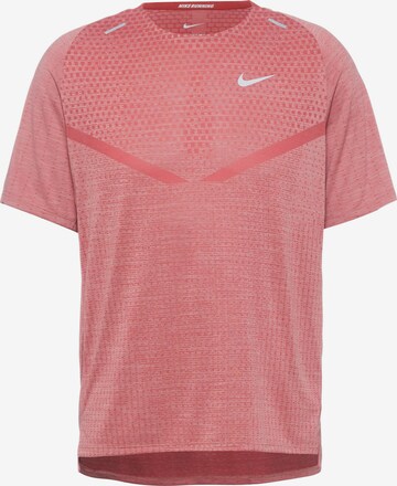 T-Shirt fonctionnel 'ADV' NIKE en rouge : devant