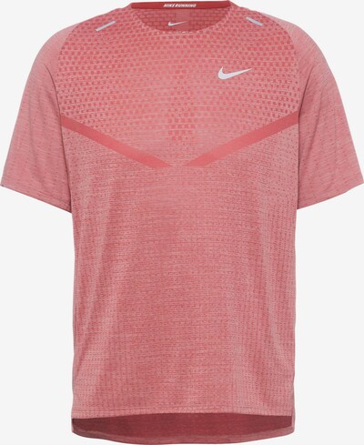 NIKE Functioneel shirt 'ADV' in de kleur Rood / Zilver, Productweergave