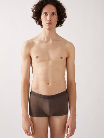 ARMEDANGELS Boxershort 'Klaaus' in Braun: Vorderseite