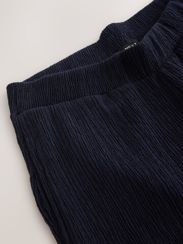 Next Wide leg Trousers in Blue