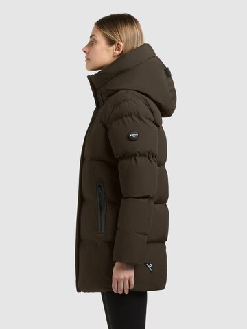 khujo Winterjas 'Drown2' in Groen