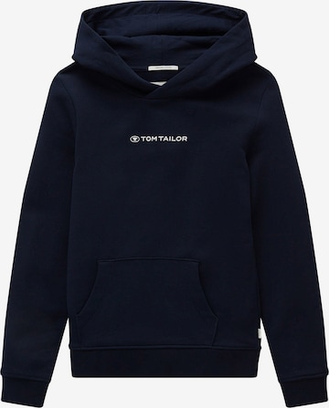 TOM TAILOR Sweatshirt in Blue: front