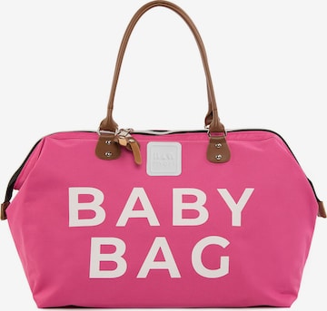 Bagmori Nursing bag in Pink: front