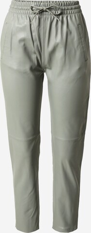OAKWOOD Slim fit Pants 'GIFT' in Green: front