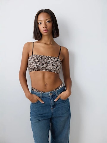 Penti Bandeau BH 'Höschen'‌‌‌‌‌‌ in Mischfarben: Vorderseite