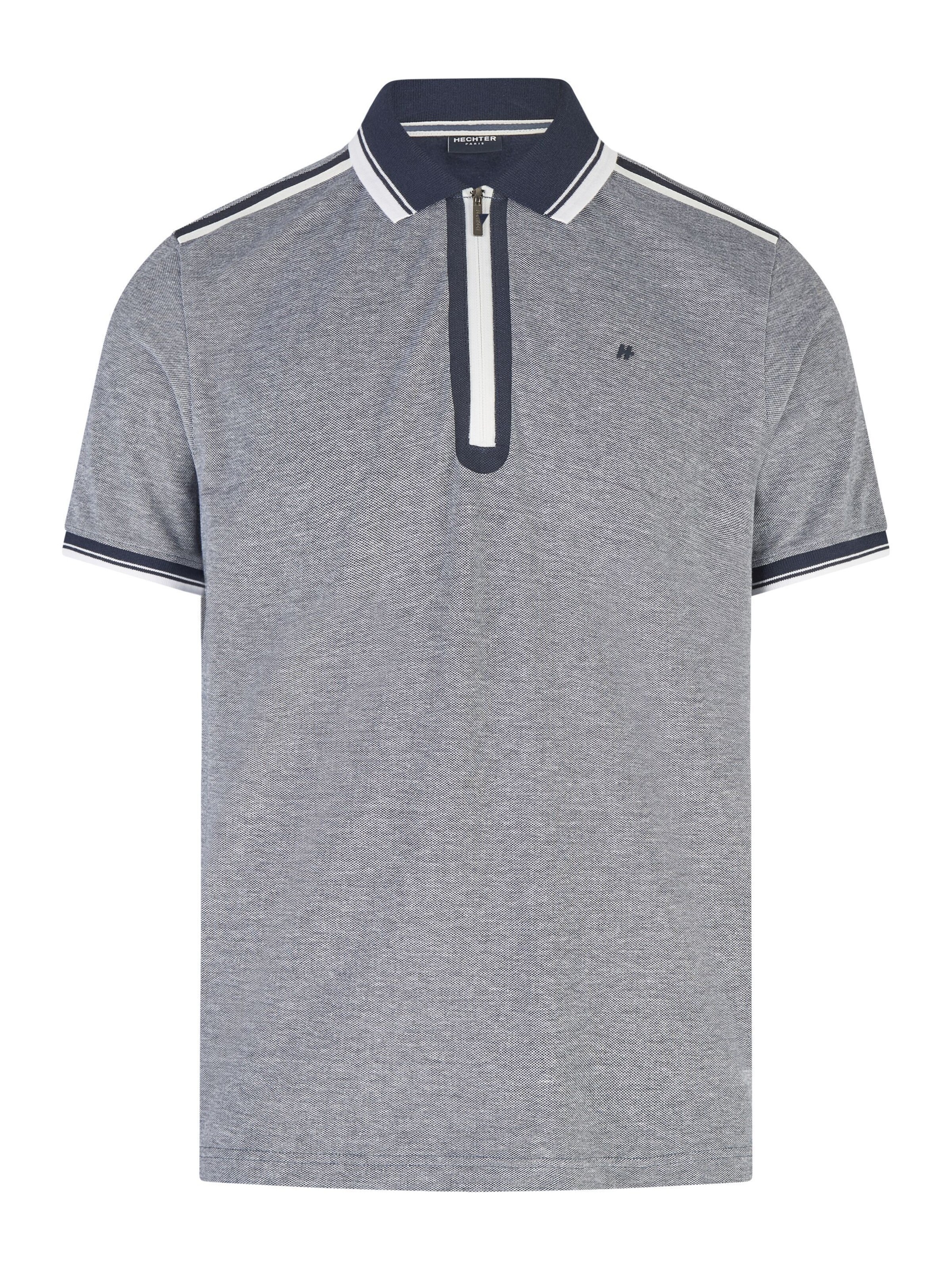 HECHTER PARIS Shirt in Blue: front