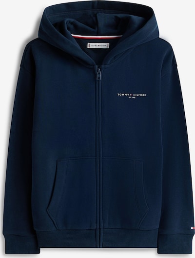 TOMMY HILFIGER Gornji dio trenirke u mornarsko plava / crvena / bijela, Pregled proizvoda