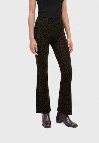 Skinny Leggings 'Lala' Lala Berlin en marron : devant