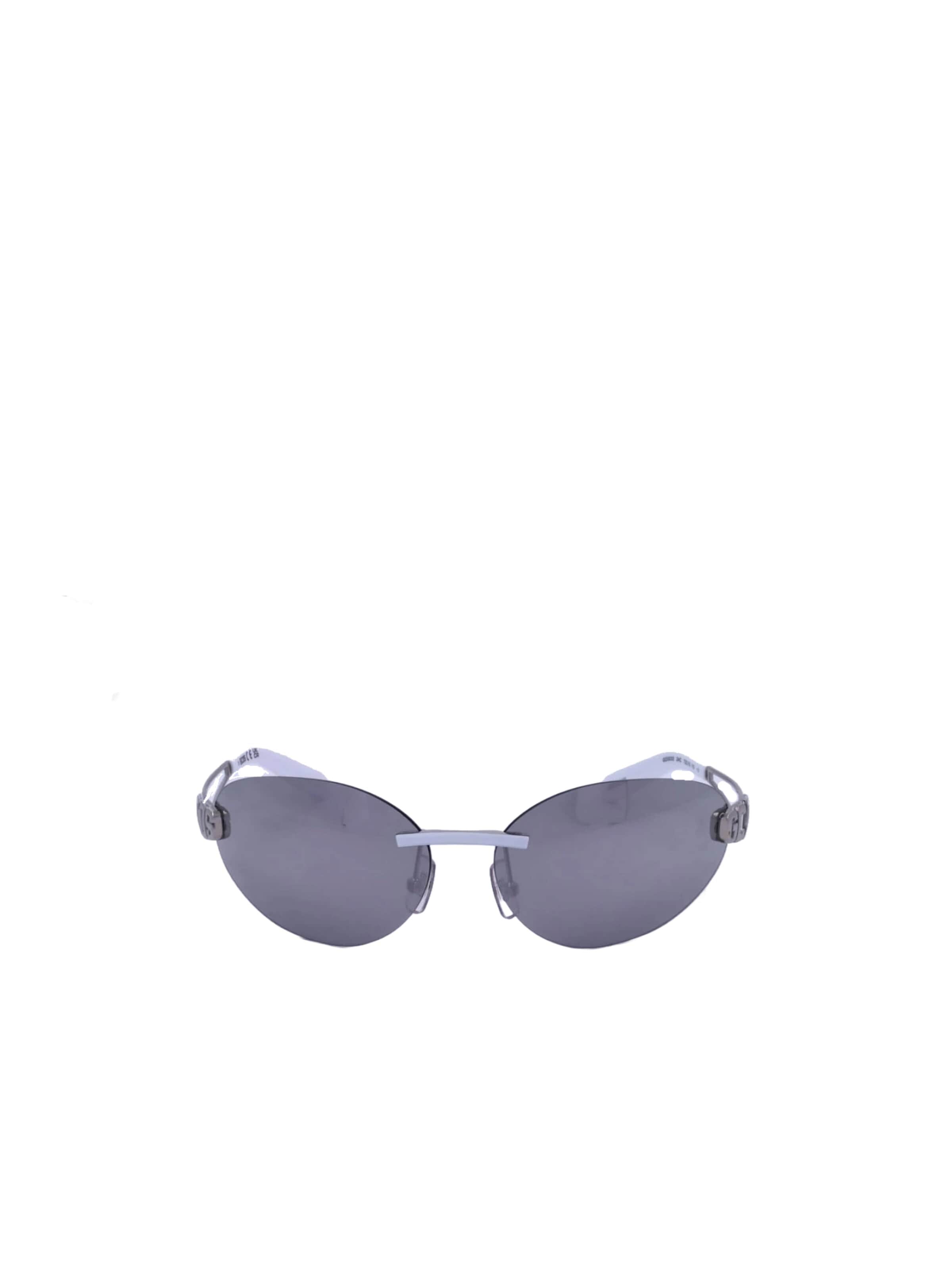 GCDS Sonnenbrille 'GD0032'‌‌ in Weiß: Vorderseite