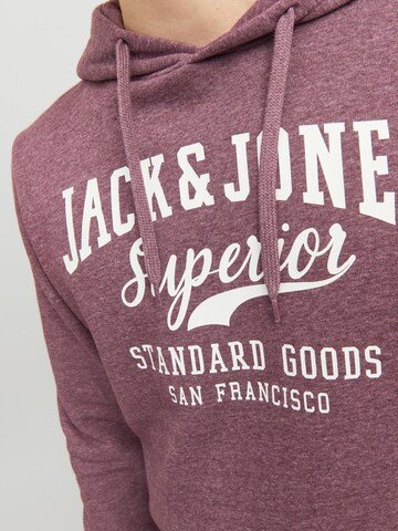 JACK & JONES Sweatshirt in Rot