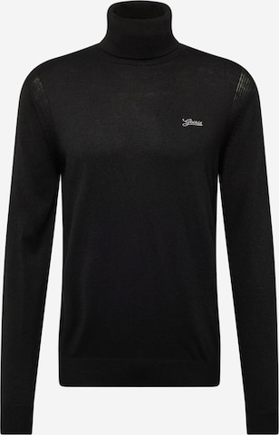 GUESS Sweater 'Ebenezer' in Black: front