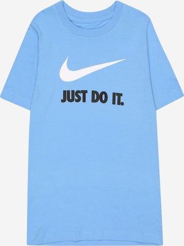 Tricou de la Nike Sportswear pe albastru: față