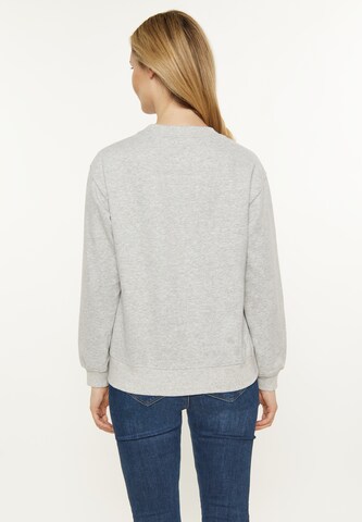 Sweat-shirt 'Fashion Look' usha BLUE LABEL en gris