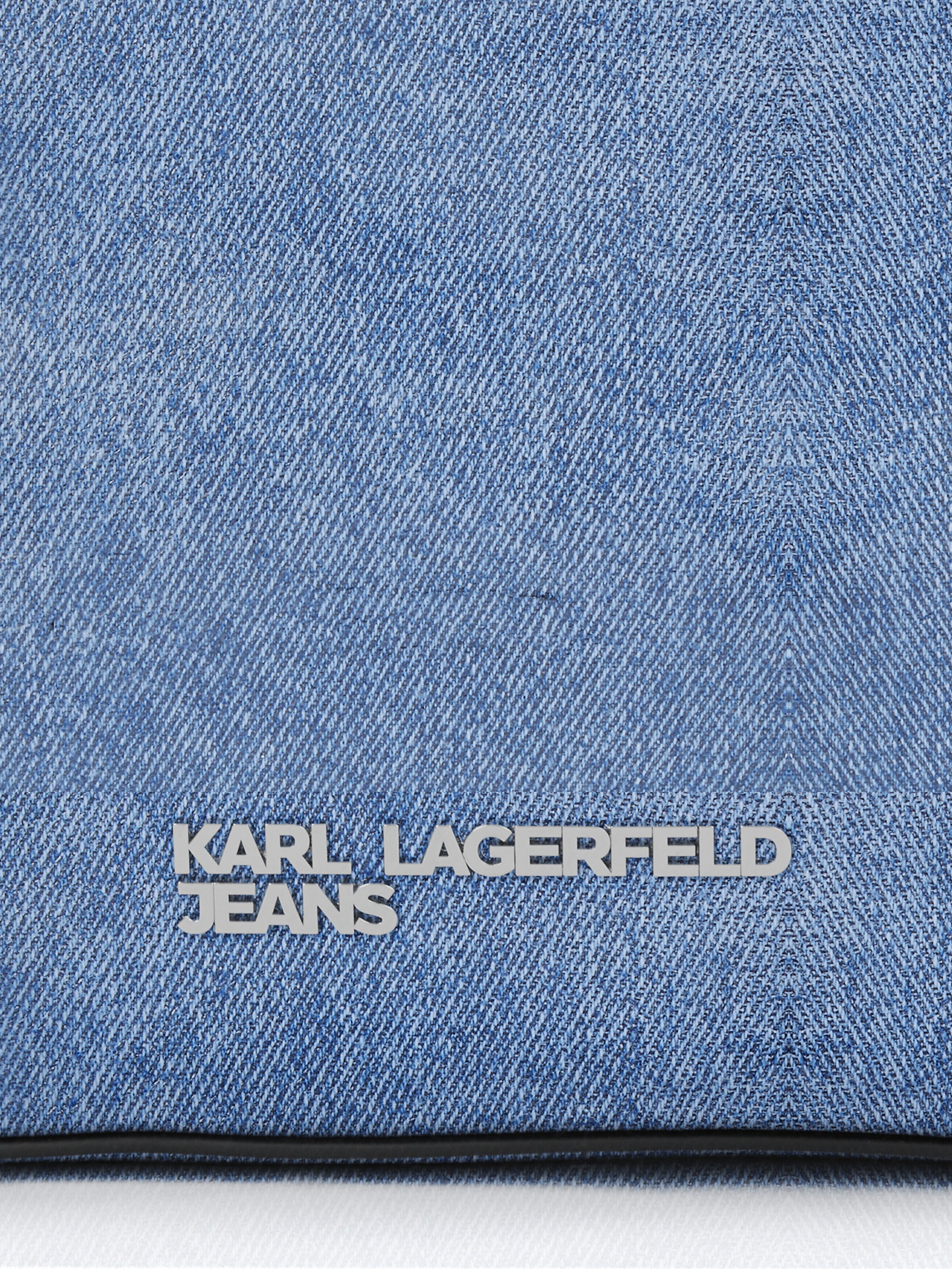 KARL LAGERFELD JEANS Axelremsväska i blå