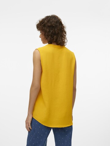 Chemisier 'VMELVA ' VERO MODA en jaune