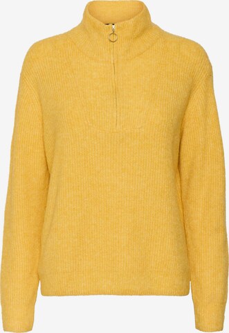 Pull-over 'PLAZA' VERO MODA en jaune : devant