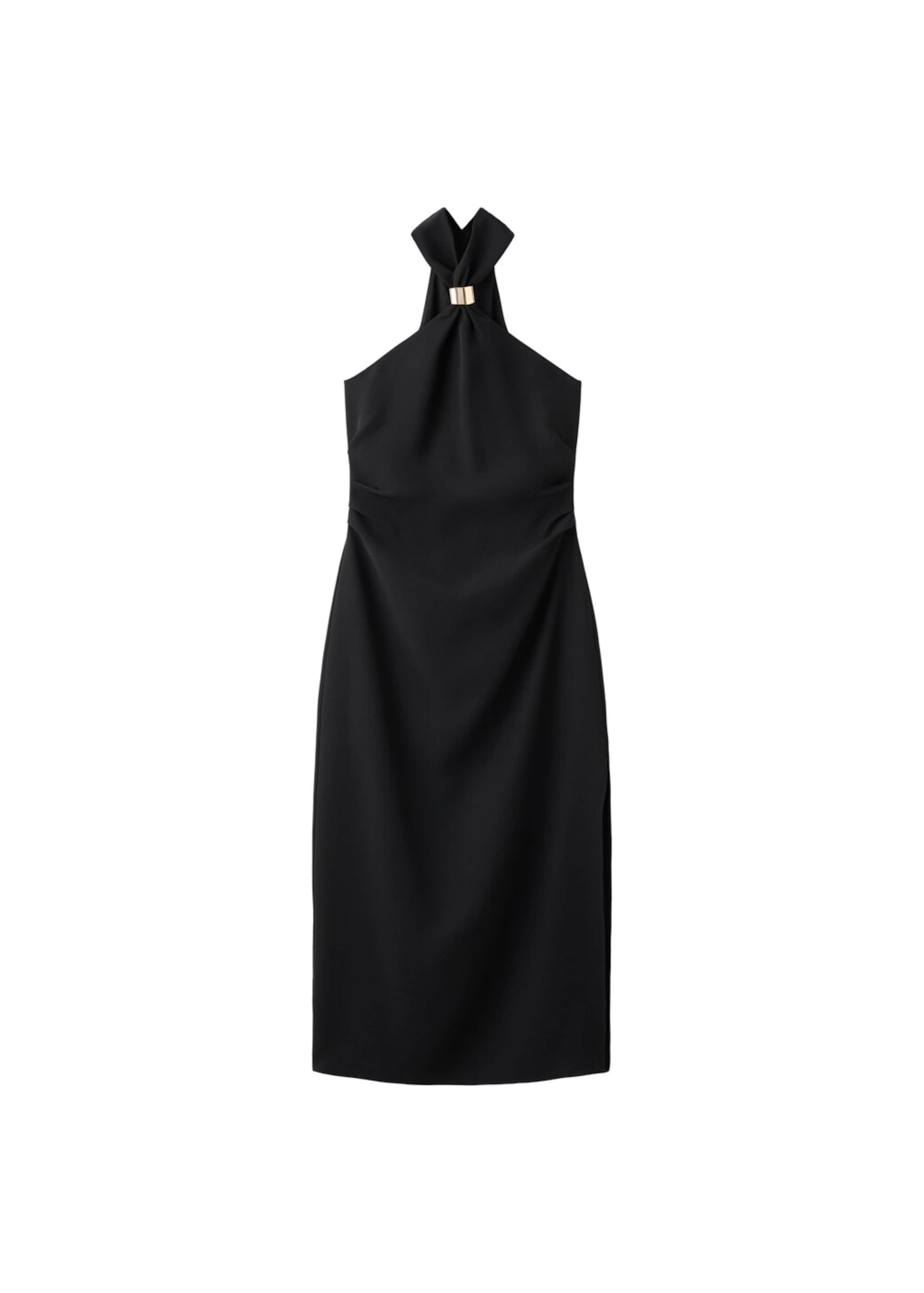 MANGO Abendkleid in schwarz, Produktansicht