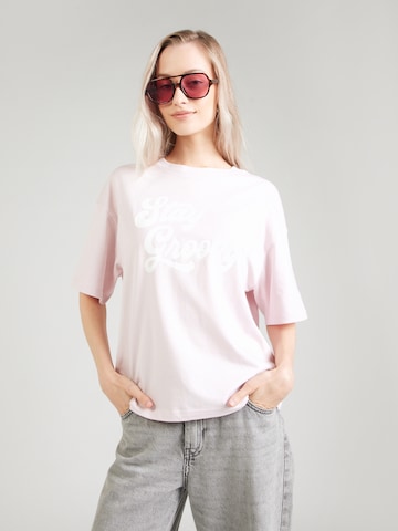 UNITED COLORS OF BENETTON Shirt in Roze: voorkant