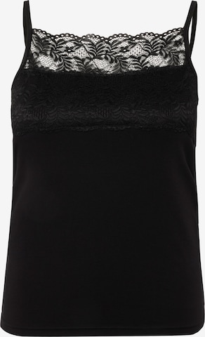 Ulla Popken - Camiseta térmica en negro: frente