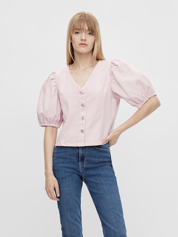 Camicia da donna 'Gili' di PIECES in rosa