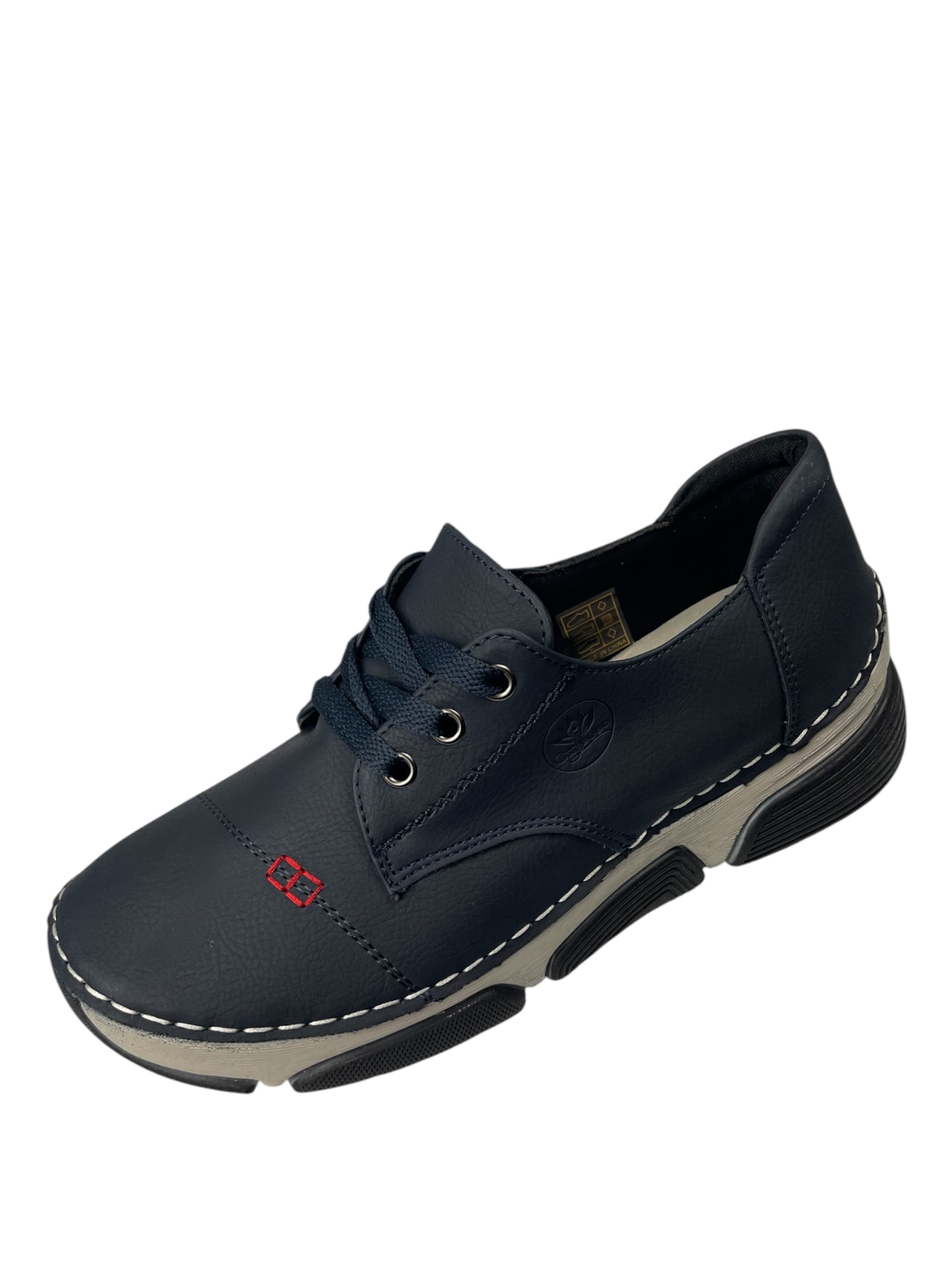 Chaussure à lacets Kumixi en bleu : devant