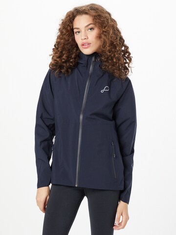 Veste outdoor PYUA en bleu : devant