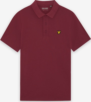 Lyle & Scott Functioneel shirt in Lila: voorkant