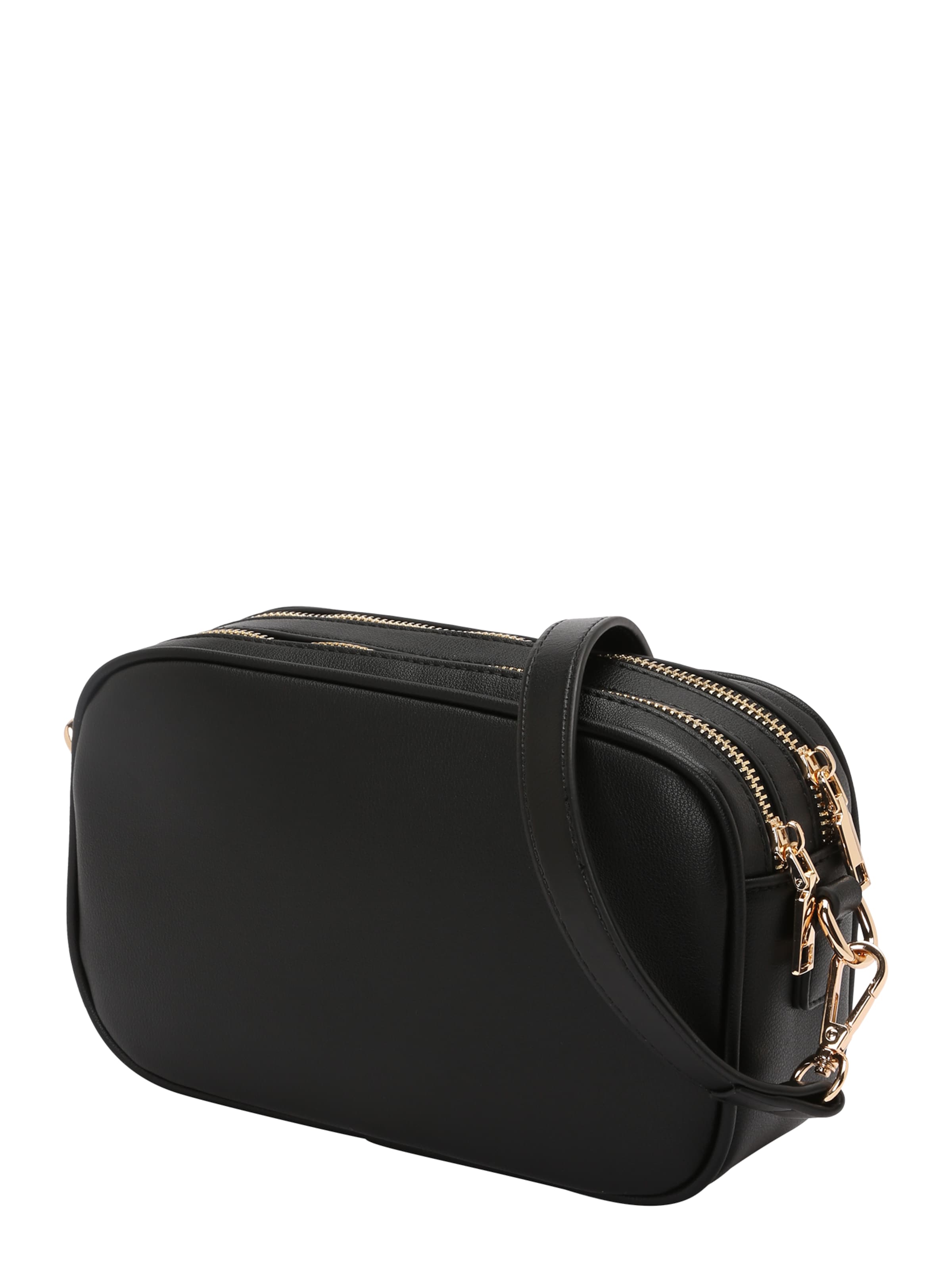 Seidenfelt Schoudertas 'Nelma' in Zwart