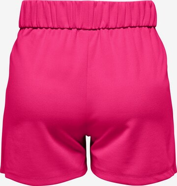 JDY Regular Pleat-Front Pants 'GEGGO' in Pink