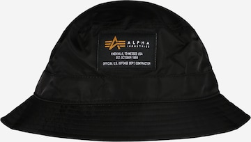 ALPHA INDUSTRIES Hat in Black