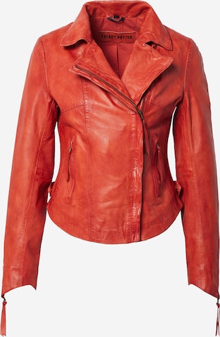 FREAKY NATION Prehodna jakna 'Ruby' | rdeča barva: sprednja stran