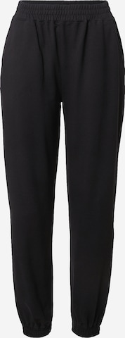 ABOUT YOU Tapered Broek 'Naomi' in Zwart: voorkant