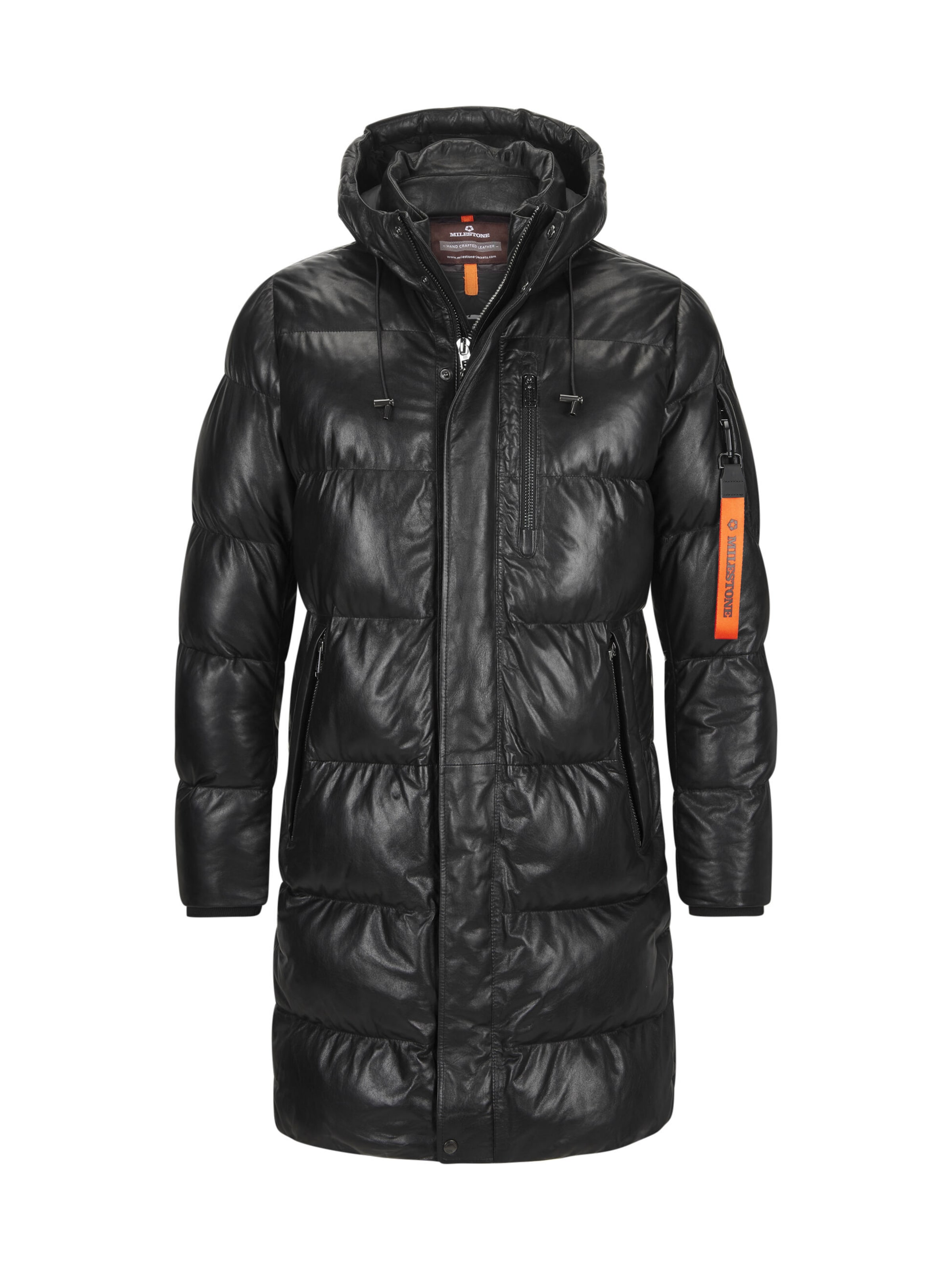 MILESTONE Weatherproof jacket 'MSPiero' in Black: front