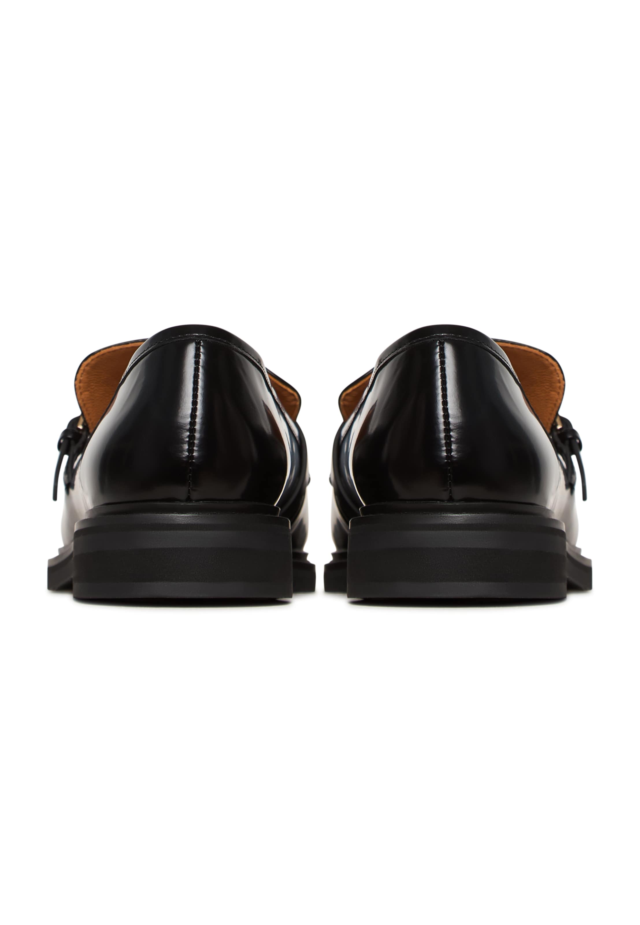 CESARE GASPARI Slipper in Schwarz