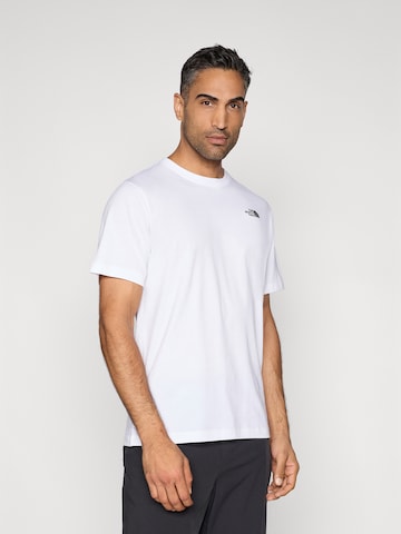 THE NORTH FACE Koszulka 'Evolution Simple Dome' w kolorze biały: przód