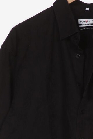Marvelis Button Up Shirt in XXL in Black
