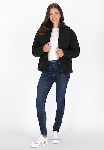 usha BLUE LABEL - Casaco de inverno 'BLUE LABEL' em preto